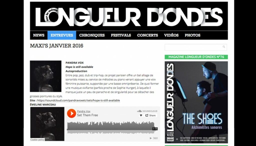 Longueur-d'Ondes-Janvier2016- Pandra Vox