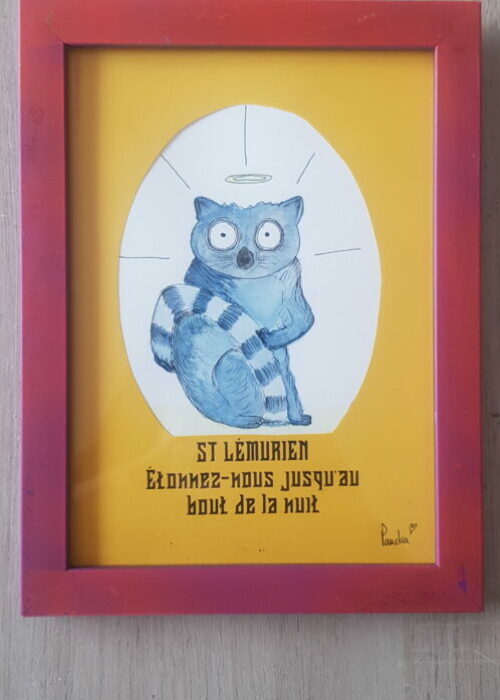 35. Lemurien face proche