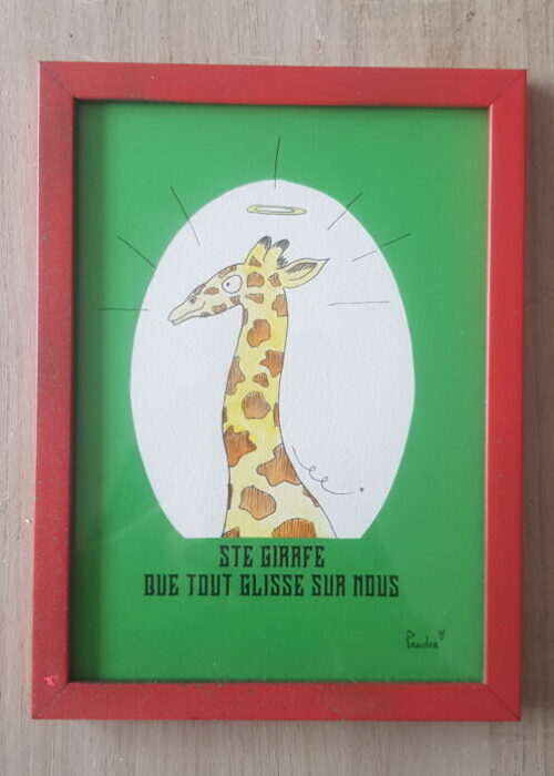 36. Girafe glisse