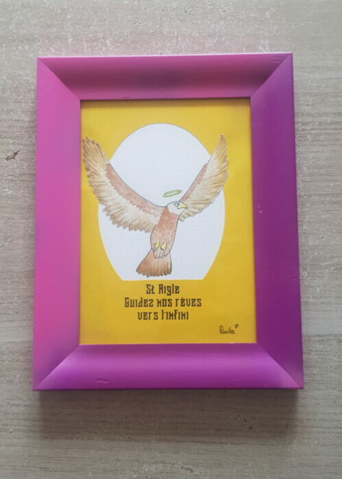 48. Aigle guide cadre