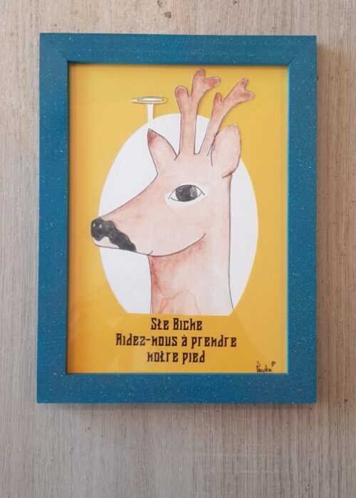 52. BIche pied