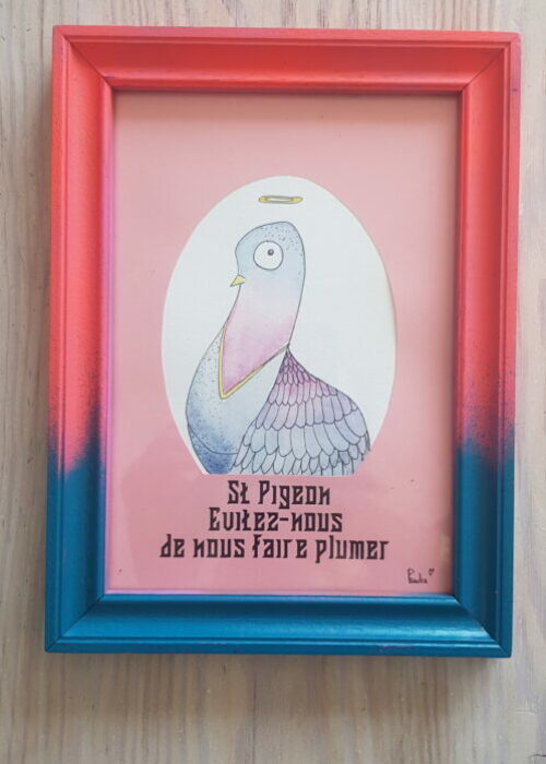 57. Pigeon plumer cadre