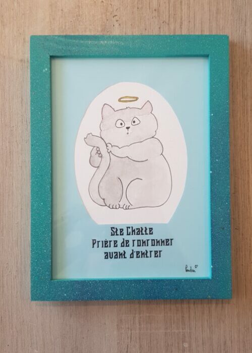 60. Chatte ronronner